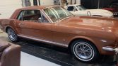 1st gen light brown 1966 Ford Mustang GT automatic For Sale
