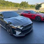 6th gen black 2018 Ford Mustang GT Premium automatic coupe For Sale