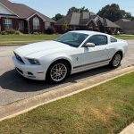 5th gen white 2014 Ford Mustang V6 coupe automatic For Sale