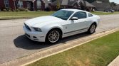 5th gen white 2014 Ford Mustang V6 coupe automatic For Sale