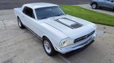 1st generation white 1965 Ford Mustang coupe For Sale