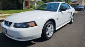 4th gen white 2004 Ford Mustang V6 low miles automatic For Sale