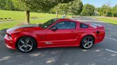 5th gen red 2006 Ford Mustang Saleen supercharged low miles For Sale