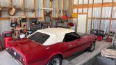 1st gen red 1972 Ford Mustang convertible automatic For Sale