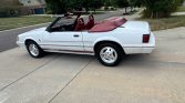 White 1984 Ford Mustang GT350 convertible automatic For Sale