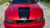 Red 2002 Ford Mustang GT Premium manual convertible For Sale