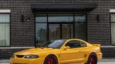Yellow 1996 Ford Mustang Cobra coupe 1000+ WHP For Sale