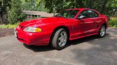 Red 1994 Ford Mustang SVT Cobra 5spd manual coupe For Sale