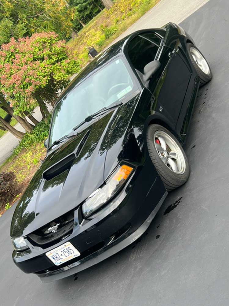 Black 2001 Ford Mustang Bullitt manual coupe For Sale