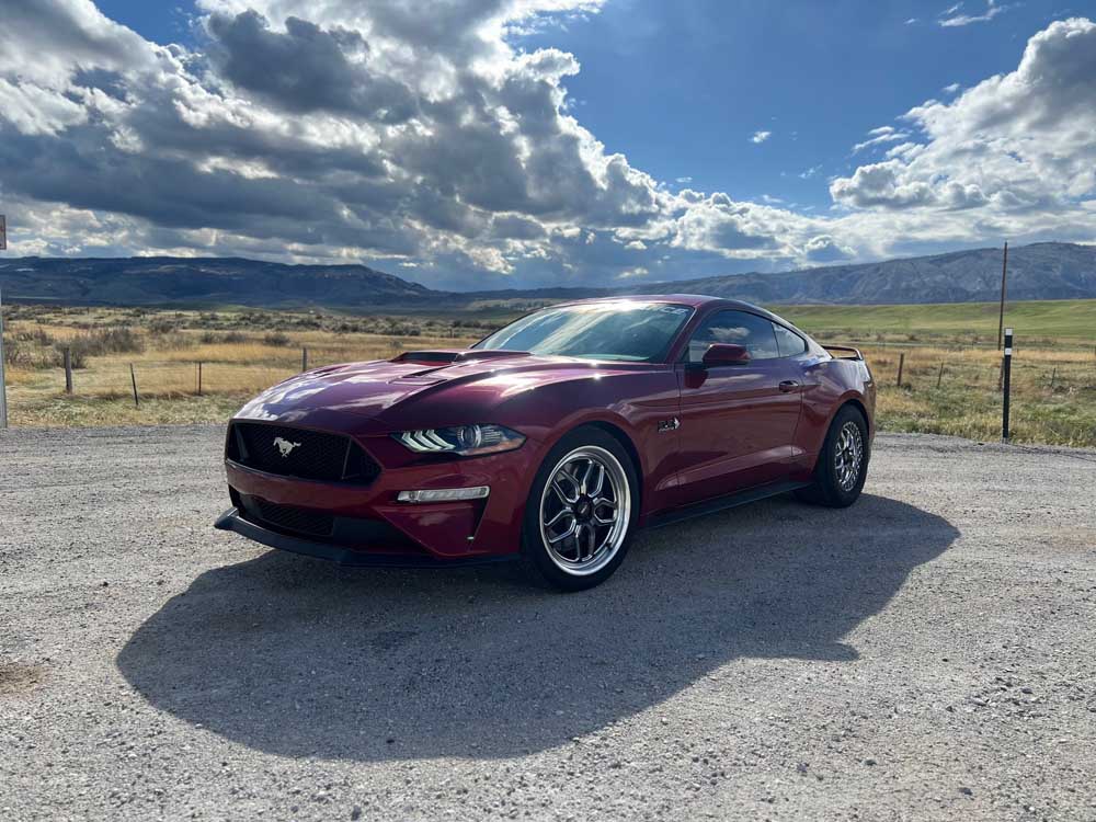 Ruby Red 2018 Ford Mustang PP1 coupe low miles For Sale