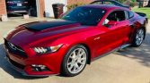 Ruby Red Metallic 2015 Ford Mustang coupe 6spd For Sale