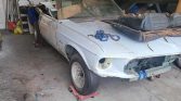 1969 Ford Mustang convertible restoration project For Sale